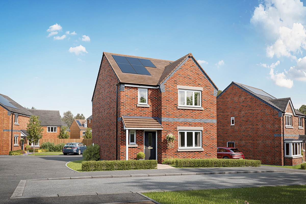 1. Crest Nicholson at Branston Locks - The Seaton - External - CGI