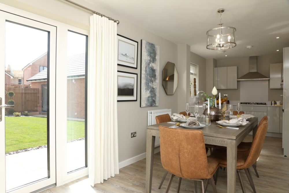 2. Meadow Fields - The Derby - Internals - Kitchen and Dining Area