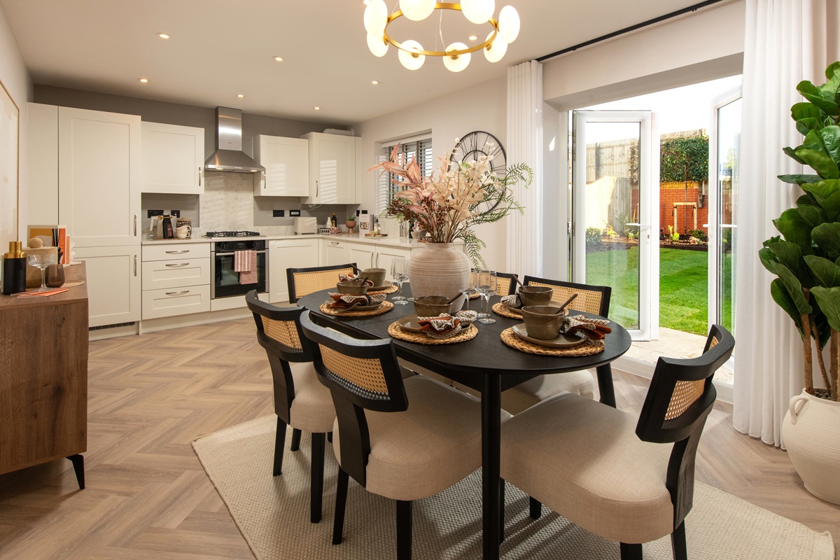 3. Westwood Park - The Seaton - Internals - Kitchen and Dining Room