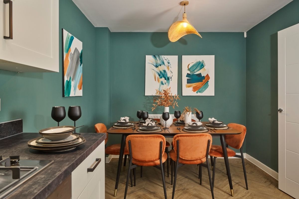 A typical kitchen from another Crest Nicholson Development 