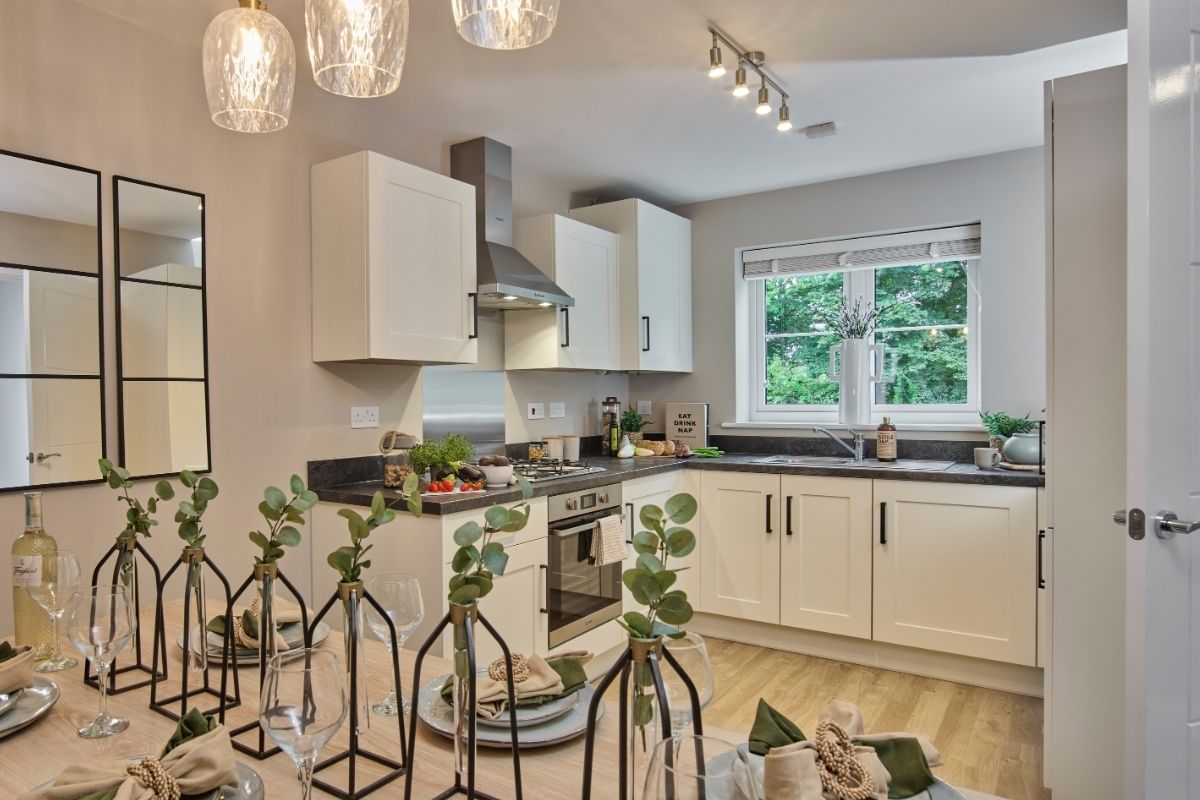 Typical Crest Nicholson Kitchen from another development 
