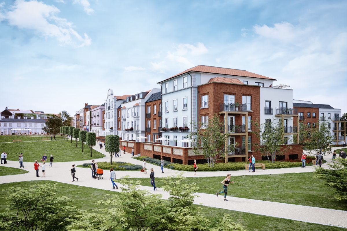 Brightwells Yard CGI 