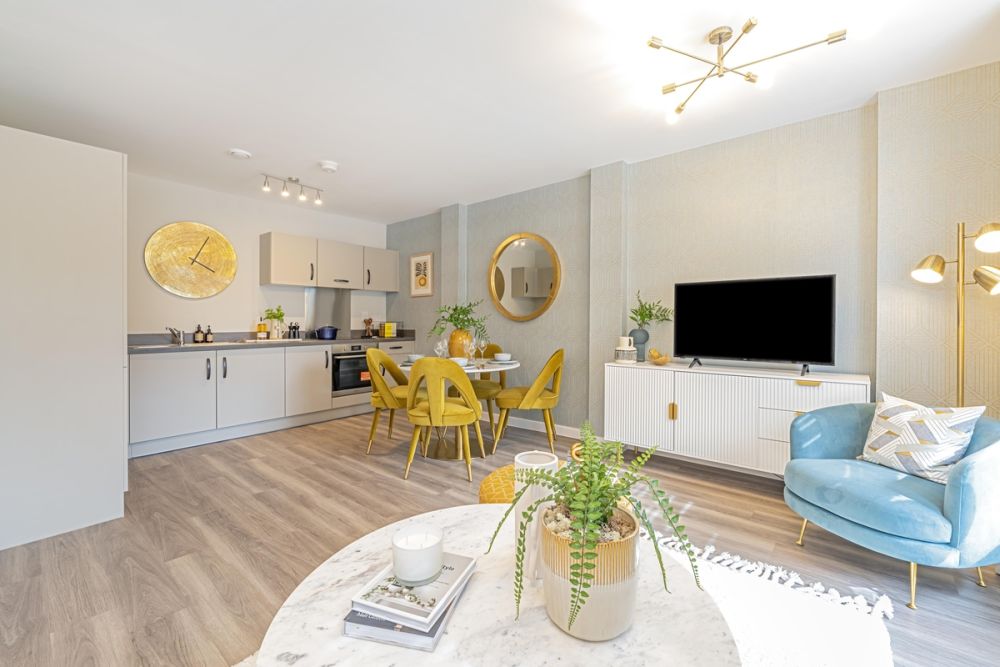 Apartment living area