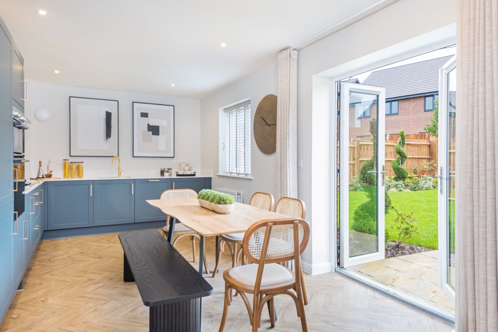 Bingham kitchen with doors