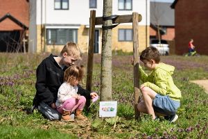 Colwell Green Easter egg hunt