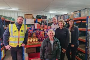 Housebuilder Crest Nicholson donates easter eggs to local foodbank