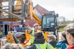 Crest Nicholson welcomes pupils of Cannington Primary School to discover the behind the scenes of building homes