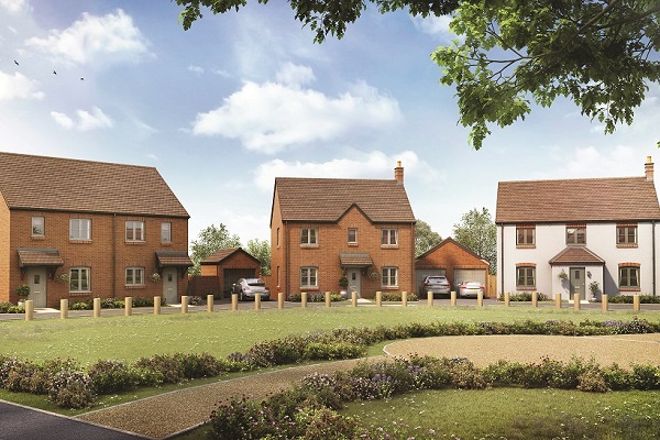 Green Acres at Alrewas street scene