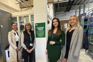 Crest Nicholson representatives visit Witney Foodbank