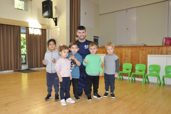 Nursery Pupils at Virginia Water Community Pre-School