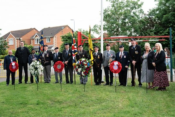 Photography of Community at Commemorative D-Day Event