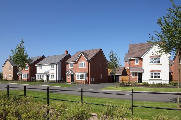 Street scene of Westwood Park