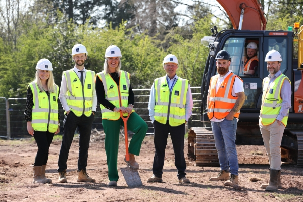 Crest Nicholson team on site