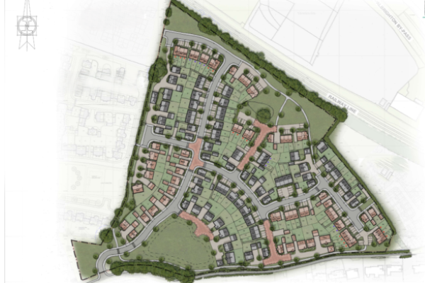 site plan for Albrighton